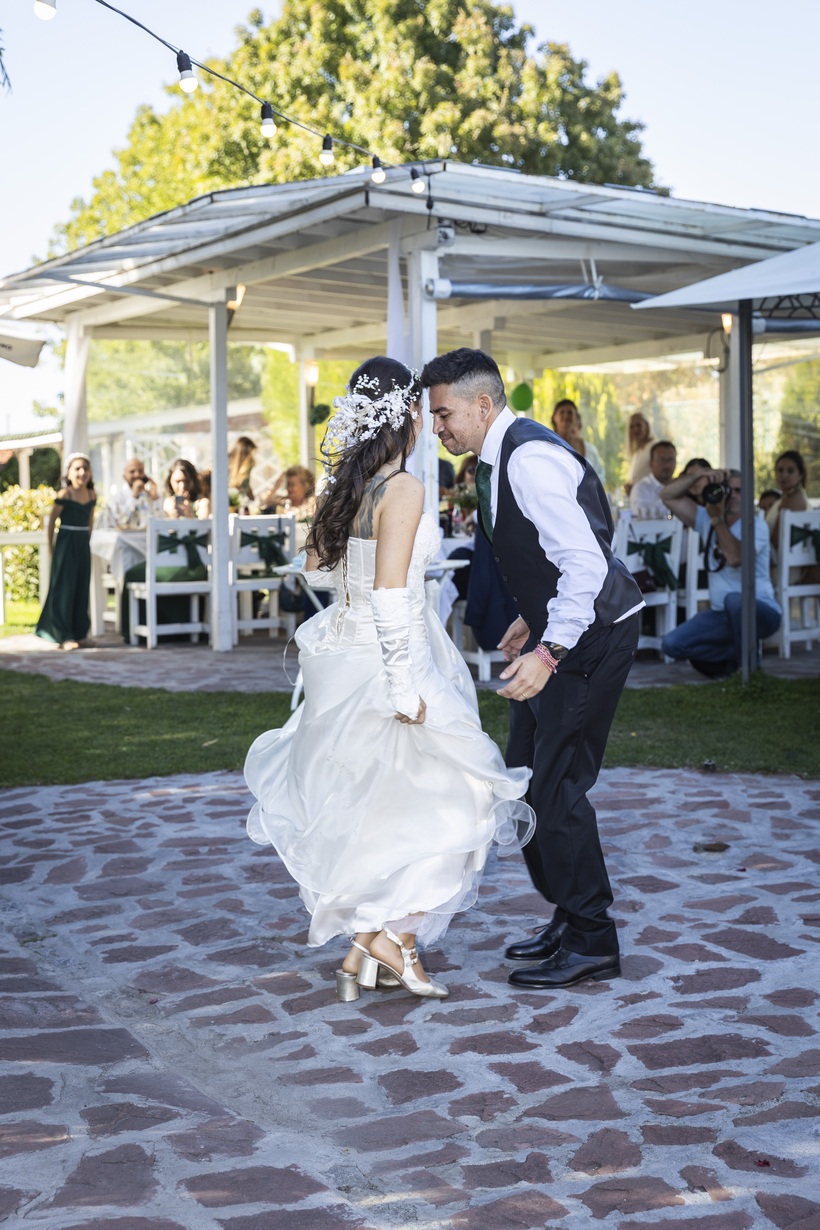 Amelia & Jefferson wedding portrait